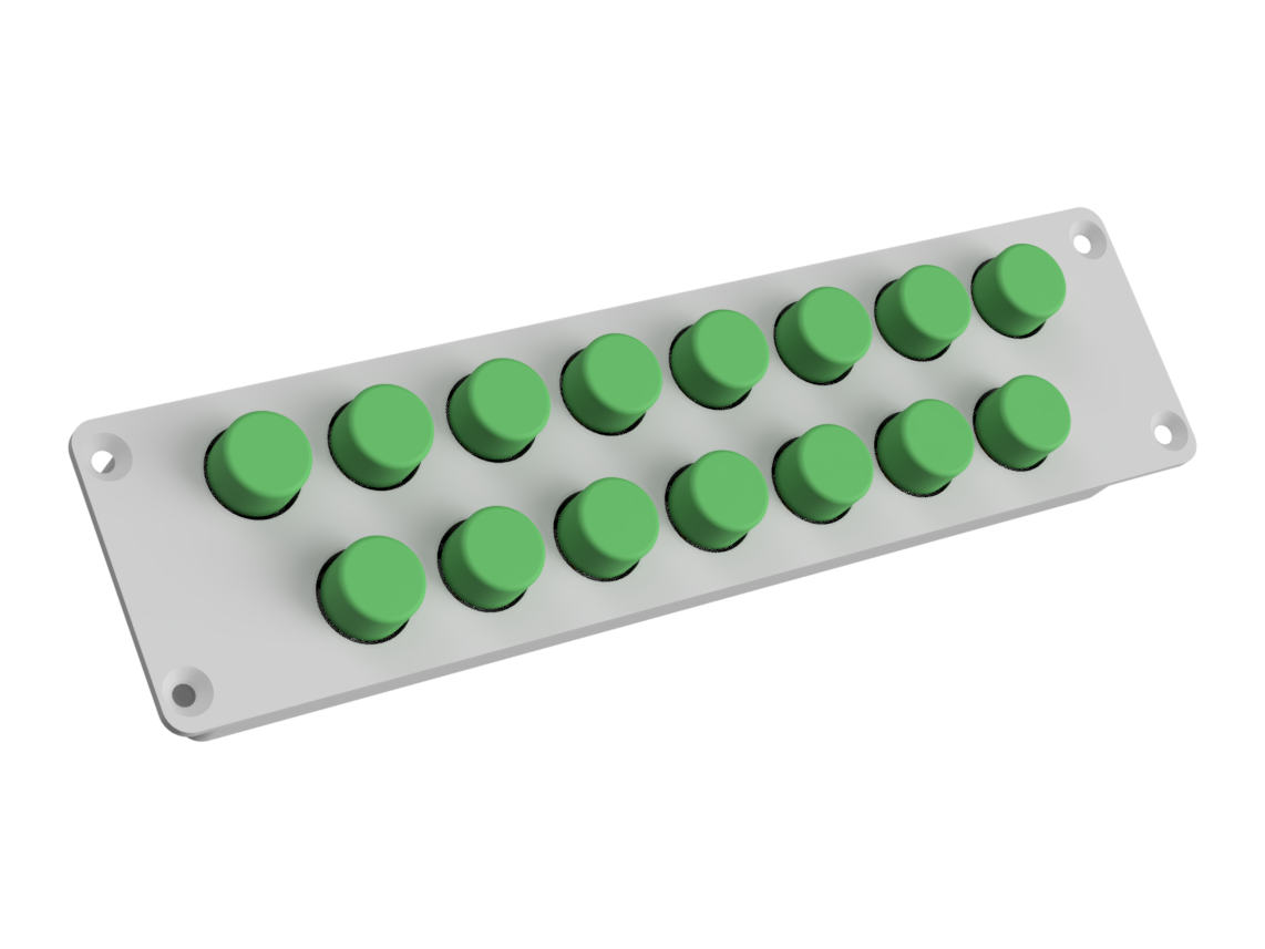 CraftPad: Tastenfeld mit 15 Tasten für Piktobuttons