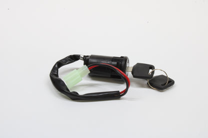 Zündschloss mit eingestecktem Schlüssel