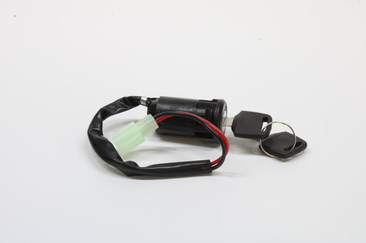 Zündschloss mit eingestecktem Schlüssel