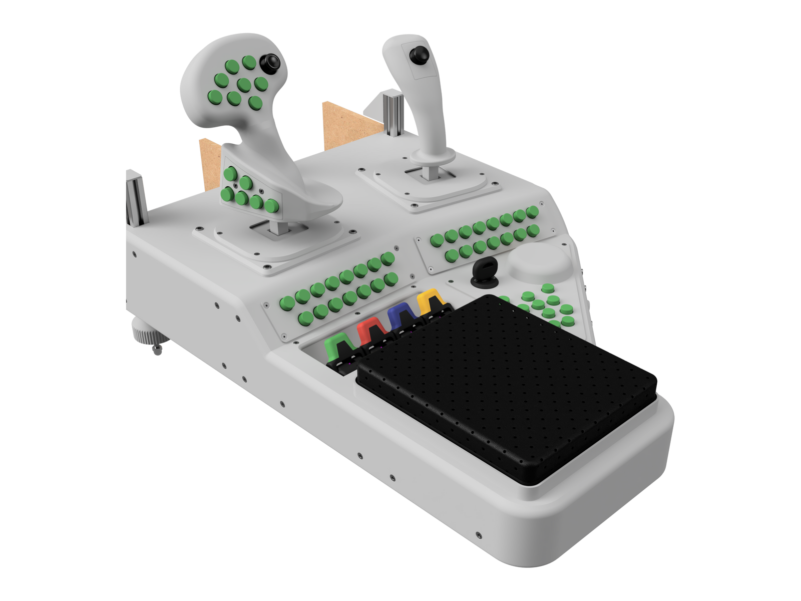 Gepolsterte Armauflage der CraftConsole Pro