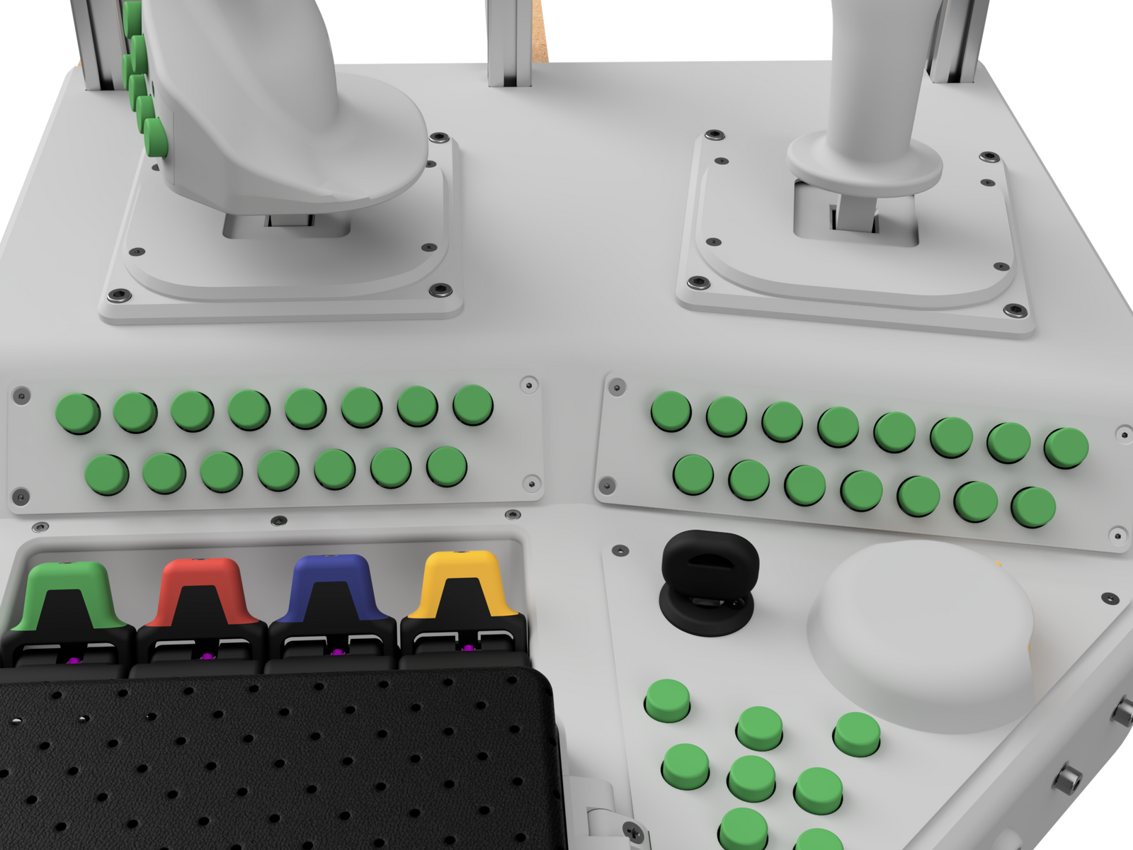 Beide CraftPads der CraftConsole Pro nebeneinander